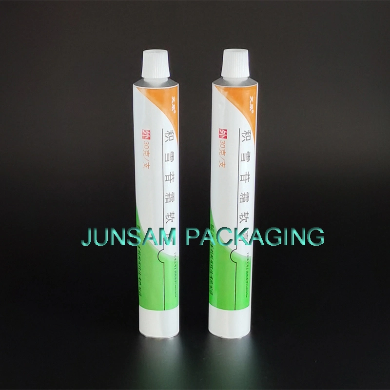 Aluminum Soft Tube Pharmaceutical Medicine Ointment Packaging Container