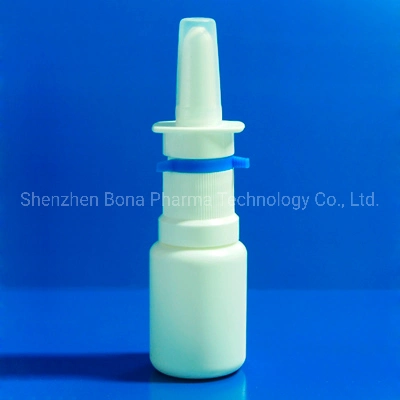 Nasal pump dosing Child proof bottle