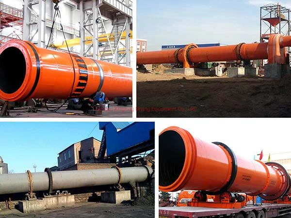 Mineral Processing Rotary Drum Dryer for Gypsum, Sand, Coal, Cement, Slag, Slurry, Limestone, Ore Powder, Rotary Drying Equipment