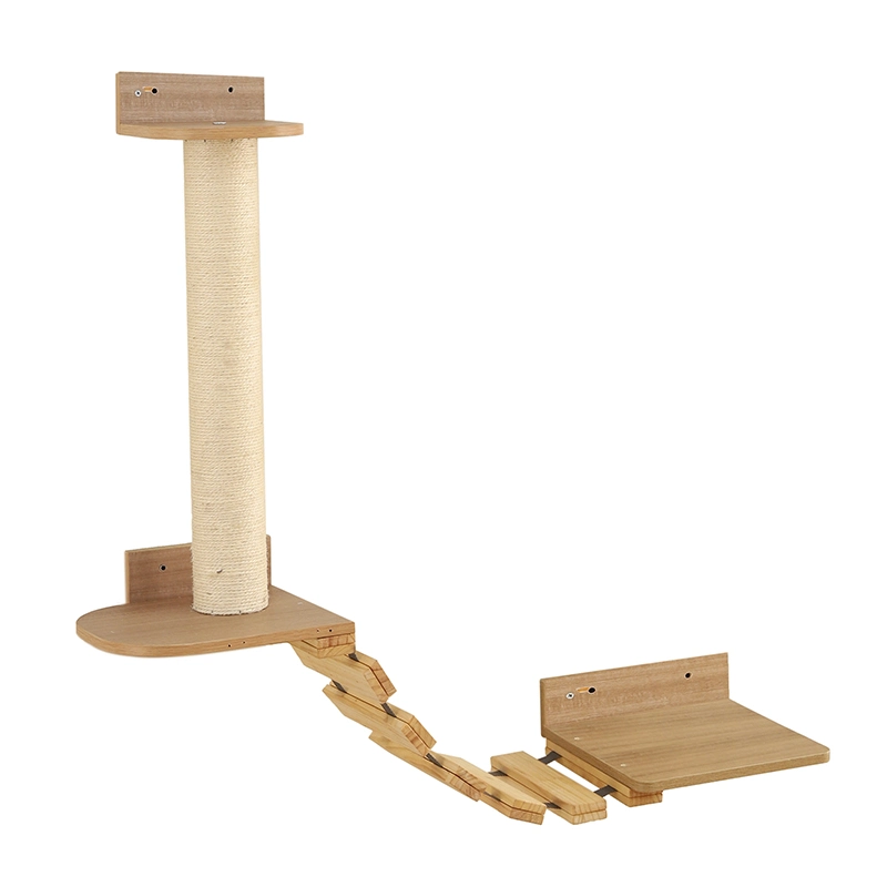 Home luxuoso Cat Climb Track moderno prateleiras montadas na parede Multifunctional Mobiliário Cat