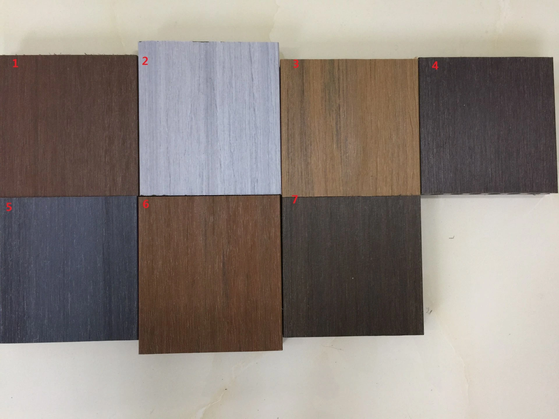 Hollow Co-Extruded Decking WPC Decking Wood Plastic Composite From China with CE