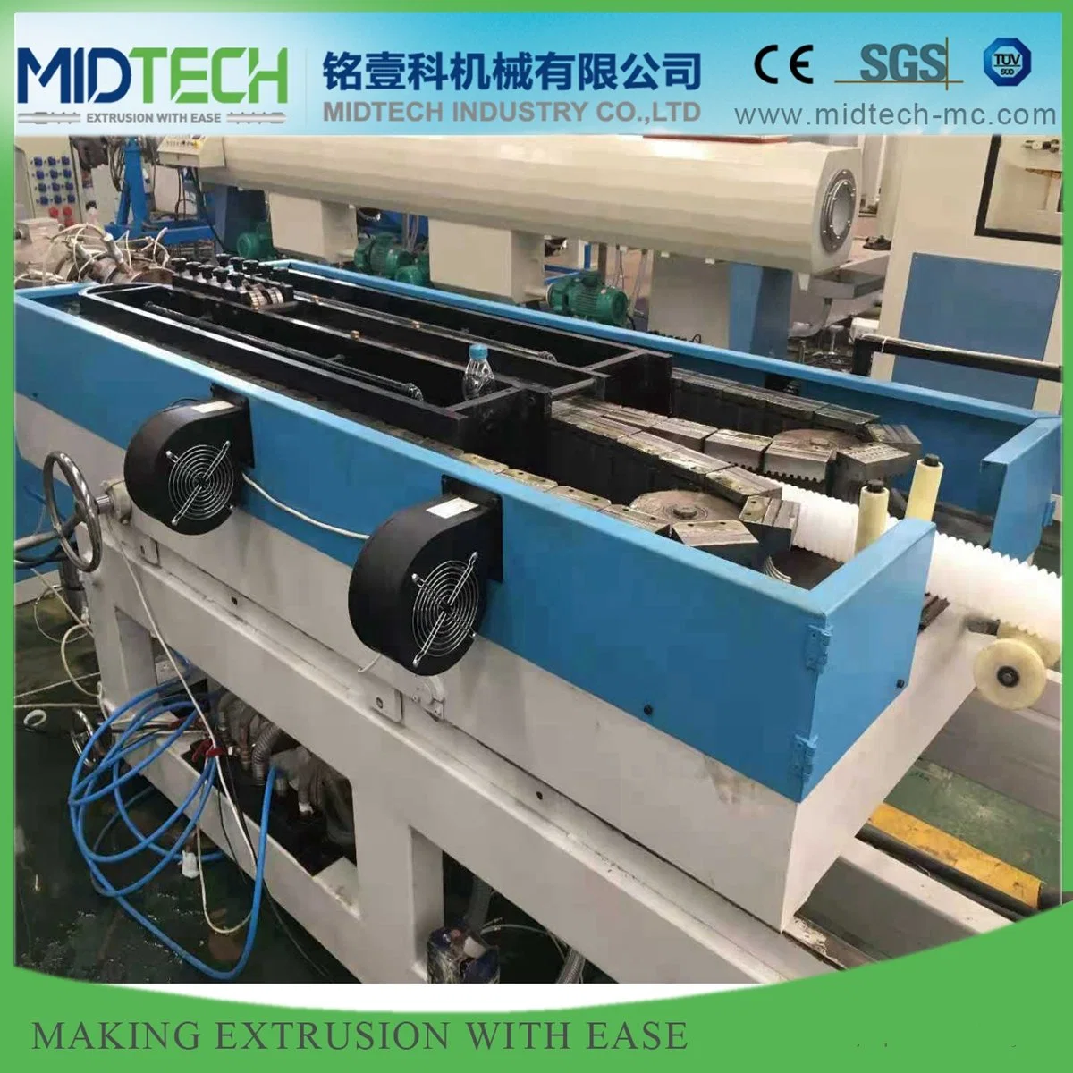 Plastic PVC/PE/PP Single Wall Corrugated/Corrugation Electrical Conduit Protective Sheath Pipe Tube/Hose Extrusion Production Line