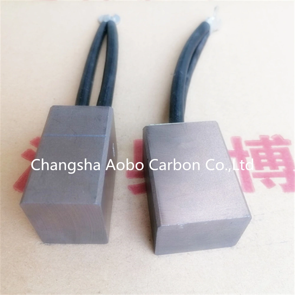 produce metal carbon brush copper brush CM3H used for slip ring