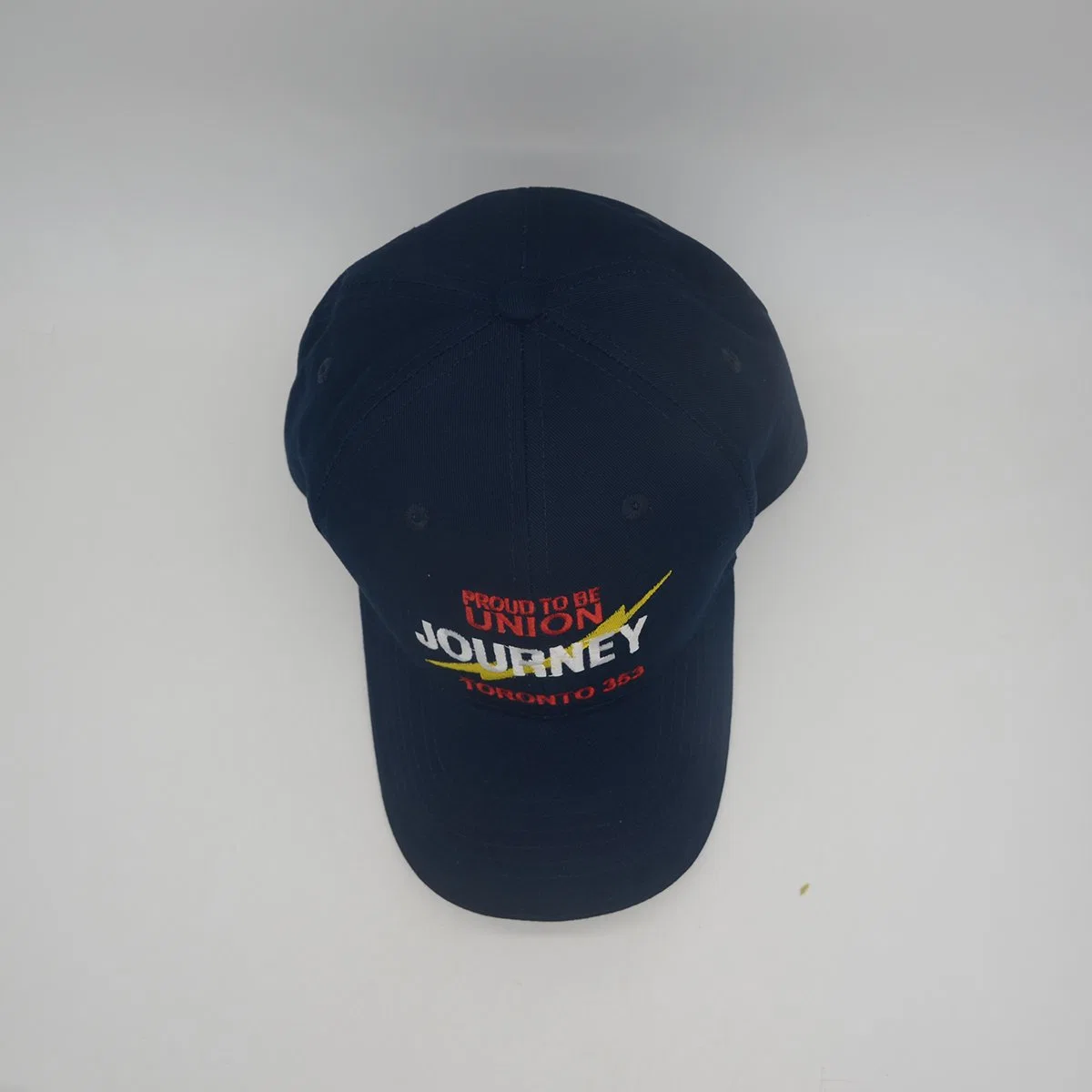 OEM 100% Baumwolle Twill Baseball Cap Sport Cap Hut mit Schöne Stickerei