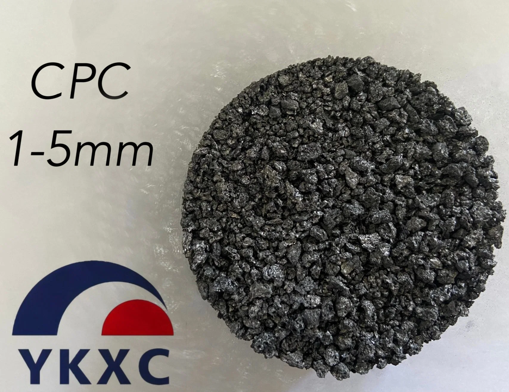 Calcined Petroleum Pet Coke by High Temperature for Steel Making 1-5 mm