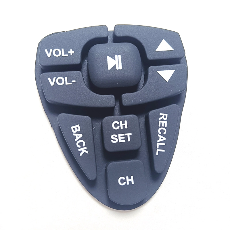 Customized High-Quality Electronic Silicone Rubber Base Plastic Injection Mold Service Silicone Buttons