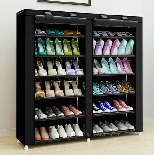 Armoire de racks de chaussures Chaussures de grande capacité de stockage de mobilier de maison DIY Rack simple chaussure Portable (FS-03A)