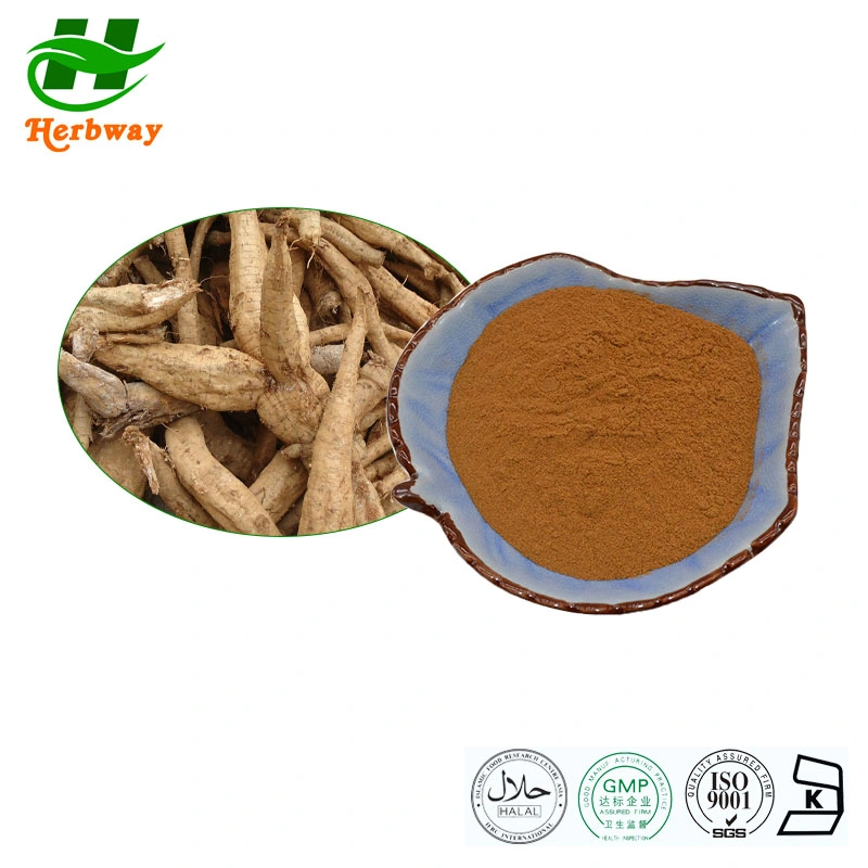 Herbway Kosher Halal Fssc HACCP Certified Pueraria Mirifica Extract Kudzu Extract for Cosmetics 98%Puerarin