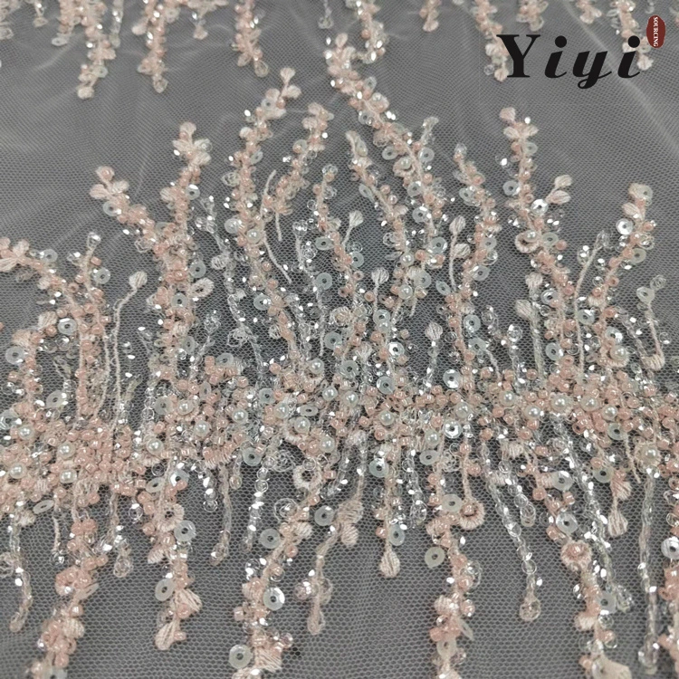 OEM Wholesale/Supplier Factory Color Polyester Guipure 3D Embroidery Lace Fabric