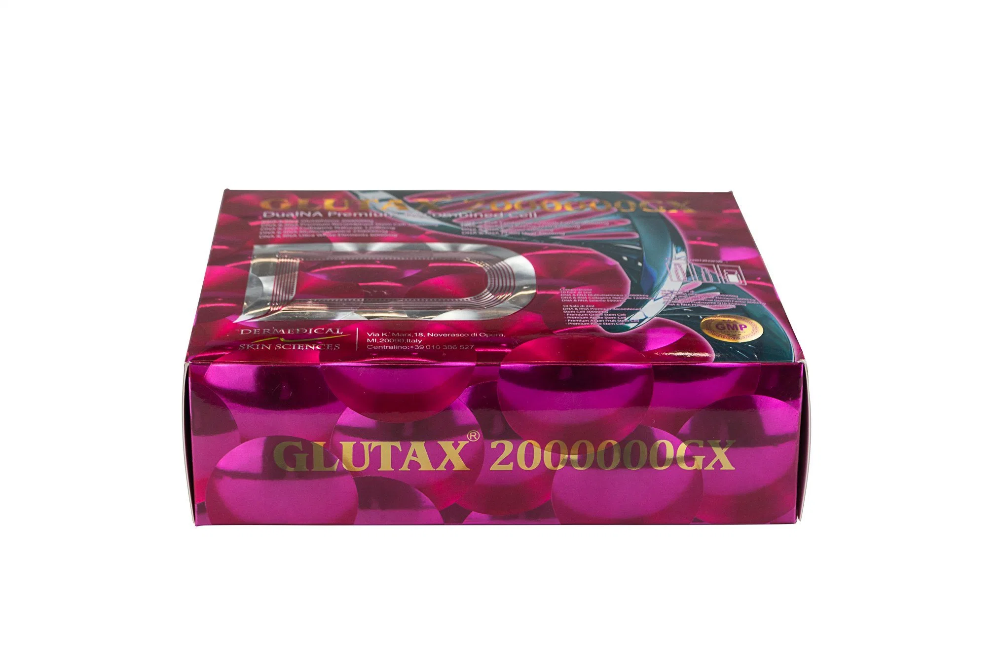 La glutathion Glutax populaire 200000GS 2000GS d'injection pour la peau Witening