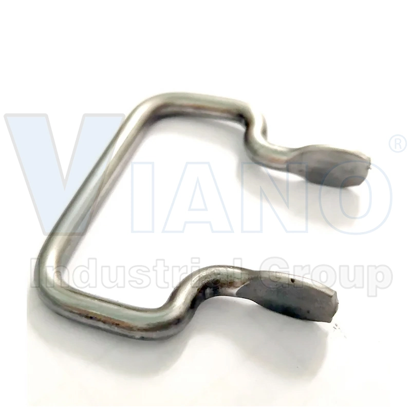 Custom High quality/High cost performance  Stainless Steel 304 Bending C Snap Hooks Metal Wire Rod Bending Forming Parts