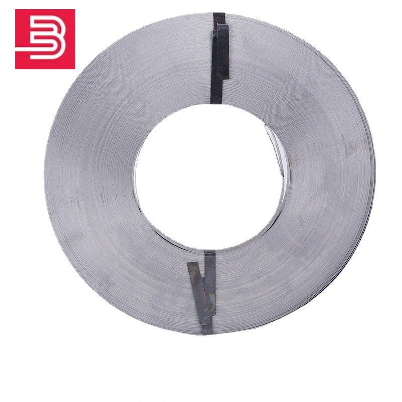 Custom Packing Tape Steel Strip Tensile Resistance 16/19/32mm Cold Rolled Steel Plate