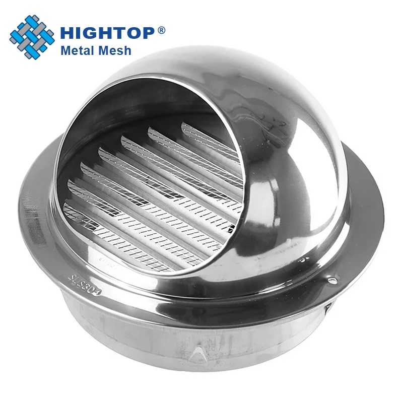 4 5 6 Inch 304 Thick Stainless Steel Air Vent Ventilation Grill Cover External Wall Air Outlet