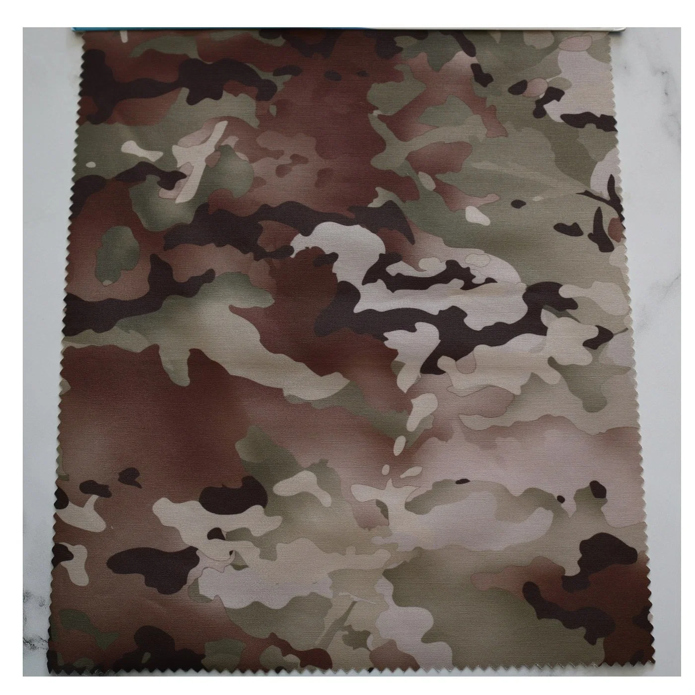 طلاء PU مطبوع على الماء من النايلون Oxford Mc Camo 100% القماش