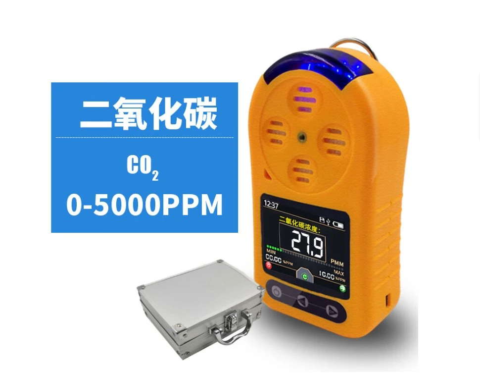 Quality Professional Digital LCD Display Desktop CO2 Detector Portable Laser Power