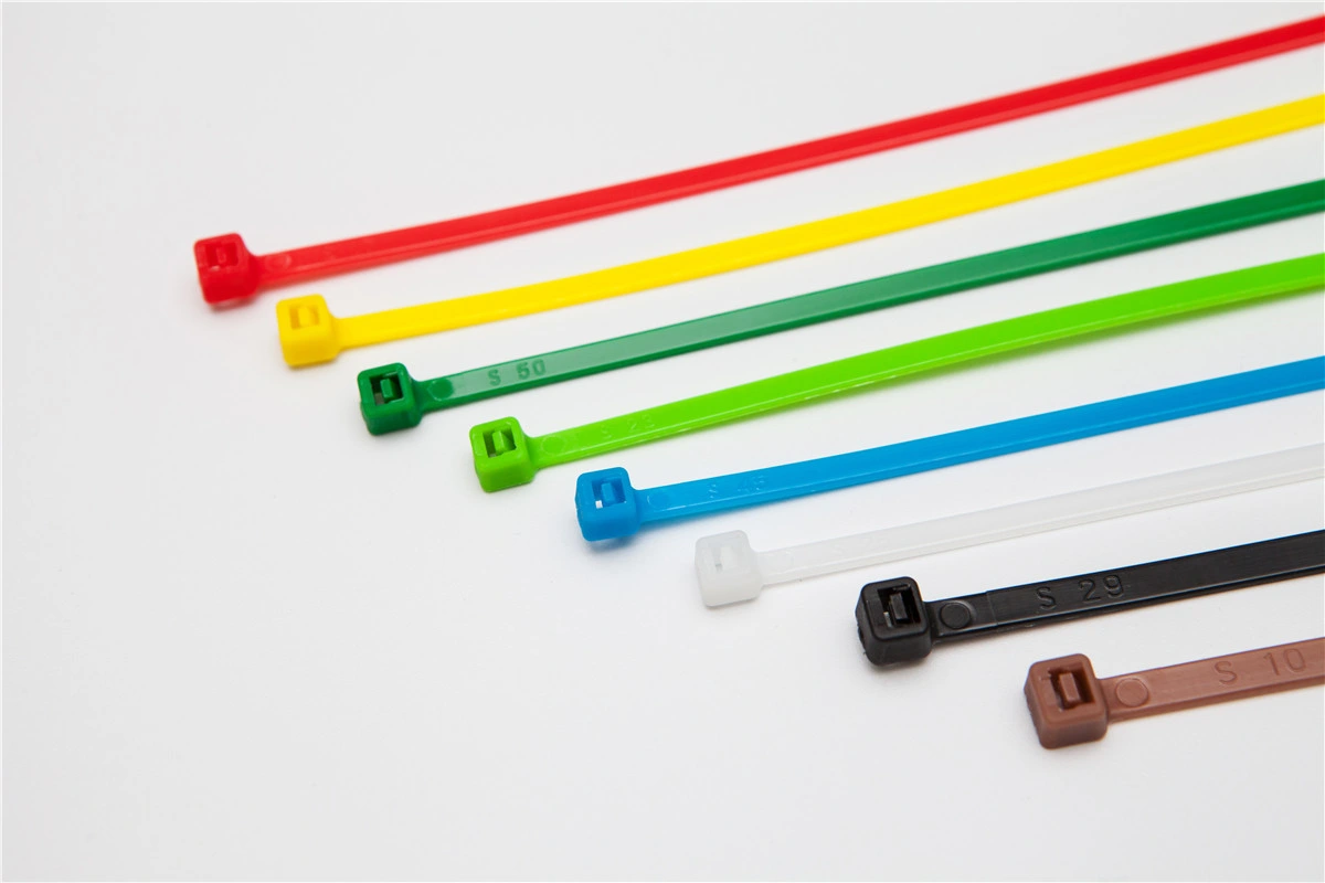 Factory Multi Colors Different Sizes Self Locking Cable Ties