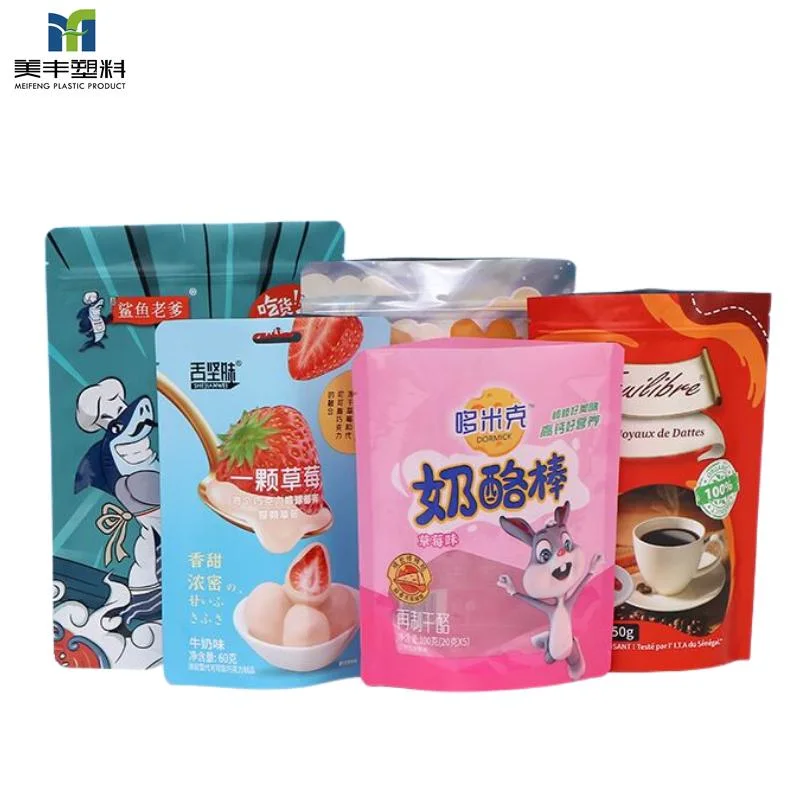 Holiday Gift Candy Food Snacks Lollipop Packaging Bag