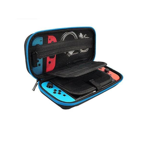Estuche de viaje portátil y protector para la consola Nintendo Switch Lite y sus accesorios