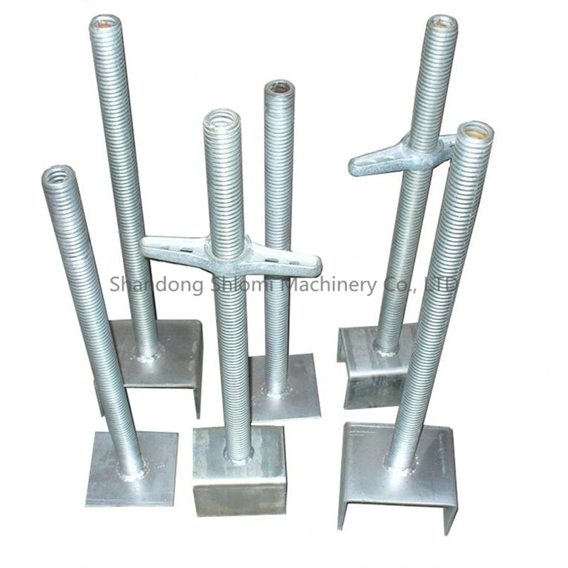 Scaffolding Accessories U Fork Head Jack Parts Screw Hollow Solid Construction Scaffold Fittings SGS BV ISO Factory Manufacturer with Good Quality