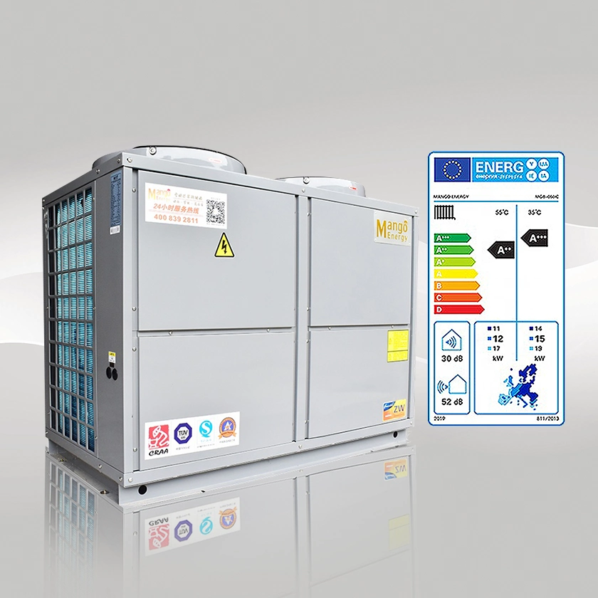 Ab Werk direkt Saled 75kW Luftquelle Wärmepumpe Warmwasserbereiter