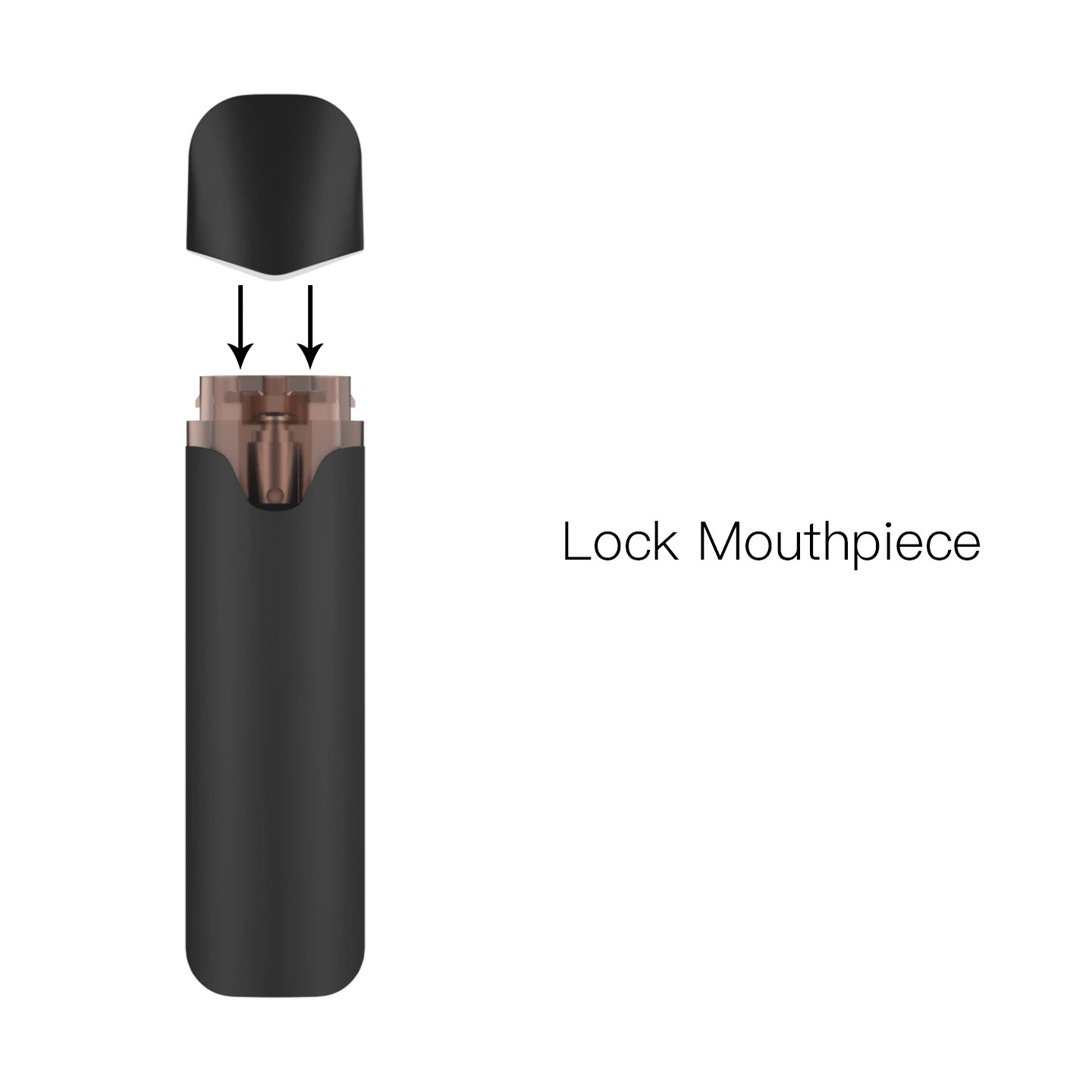 0.5-1ml Empty Vape Pod Pen for Thick Oil Vape