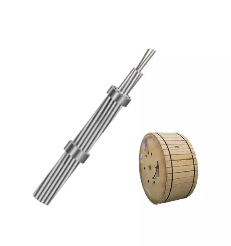 Optical Fiber 500kv 24 Cores with Stranded Opgw Cable