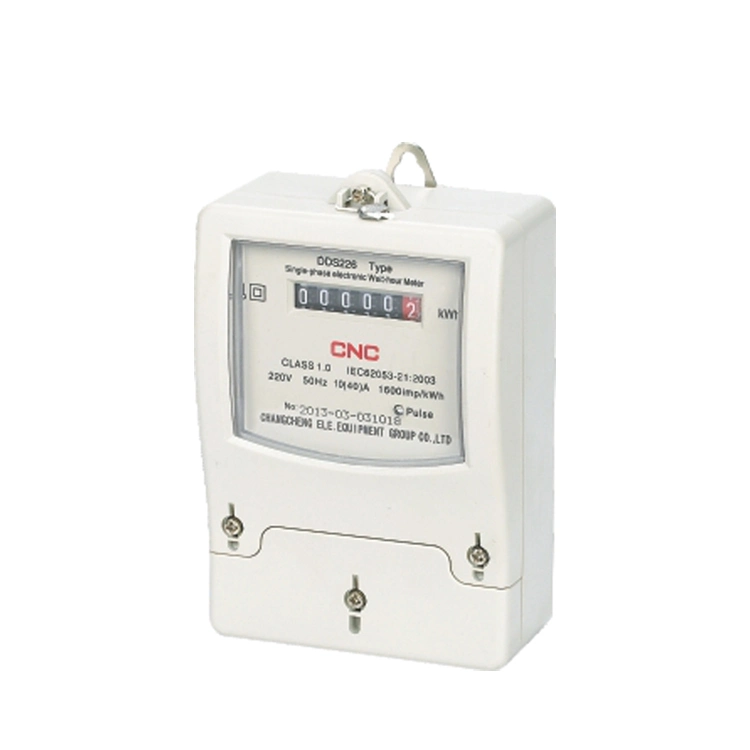 1 Phase 2 Wire Electricity Meter DIN Rail Kwh P Rnergy