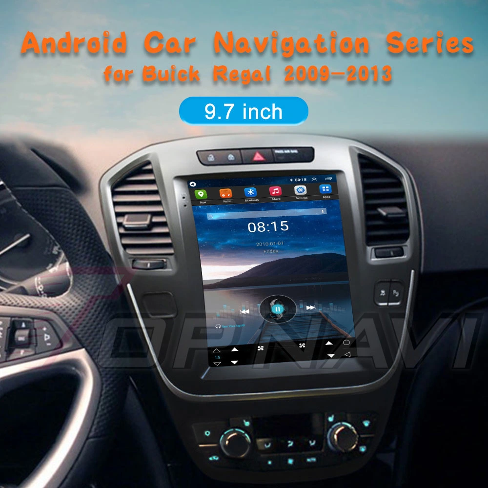 9,7 Zoll Android GPS Navigation Car Video für Buick Regal 2009 2013 Audiosystem RDS Stereo Auto Radios