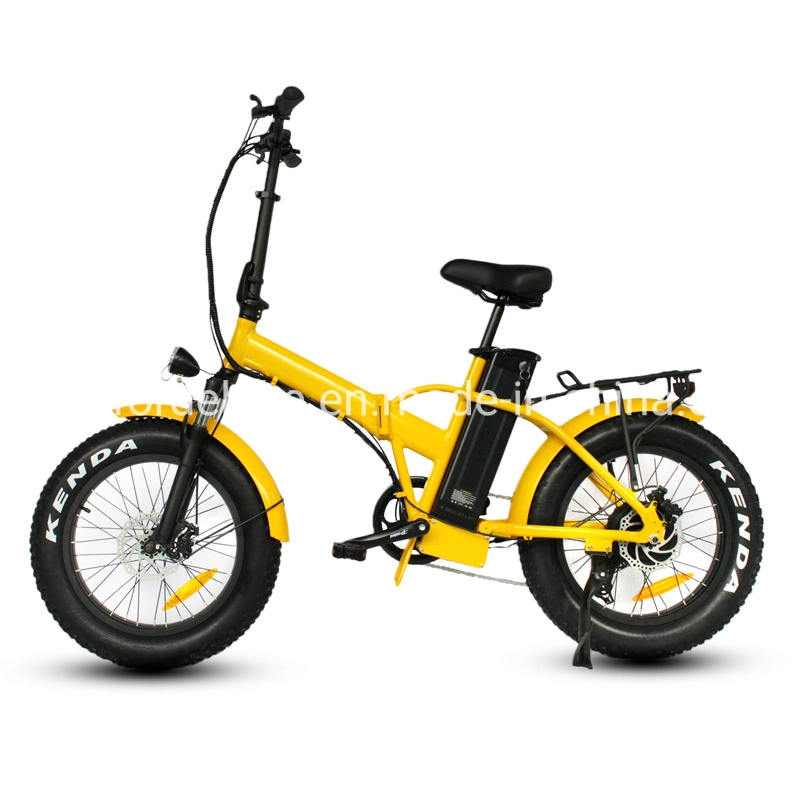 2020 Fat Tire Power Cheap Electric Mountain City Motor Road Snow Folding Bikes 48V Lithium Battery Mini Bike Bicycle