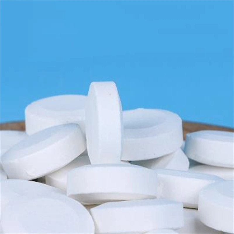 Swimming Pool Bulk Chlorine 3 Inch Chinese TCCA Trichloroisocyanuric Acid 90% Chlorine Tablets