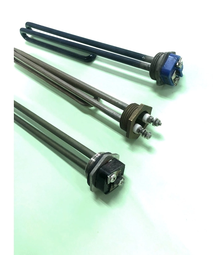 Industrial Heating Element, Immersion Heater, Electric Heater with Flange, Industrial Heating Element