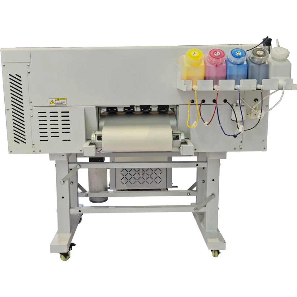 30cm 2 Head XP600 Hot Melt Powder Machine Dtf T-Shirt Printer for All Type Fabrics Textile Cloth