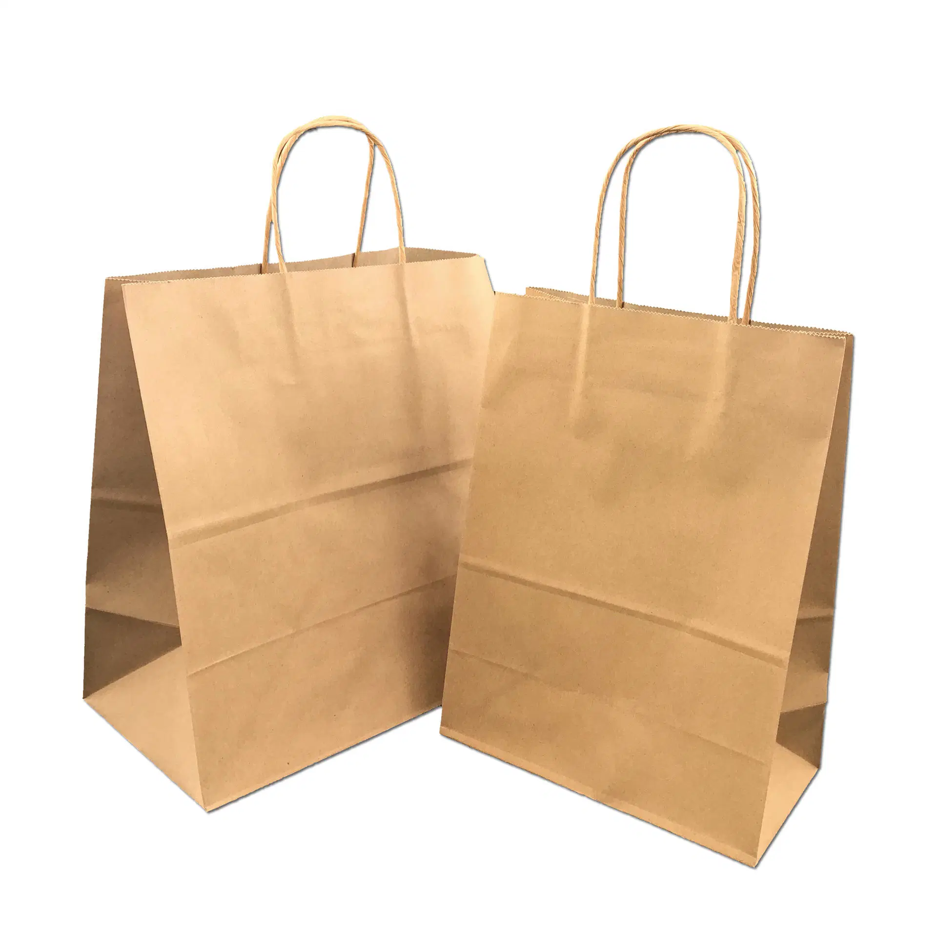 Custom Printed Logo Hersteller Personalisierte Brot Bäckerei Lebensmittel-Grade-Papier Lieferung Einzelhandel Kraft Tasche