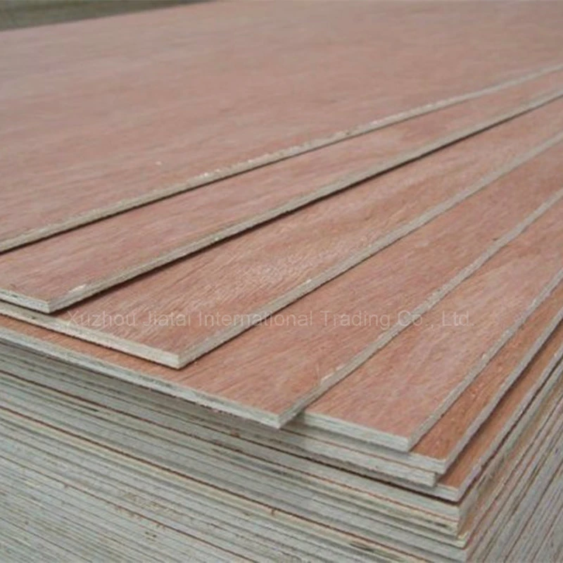 One/Two Times Hot Press Bintangor Commercial Plywood Poplar Core