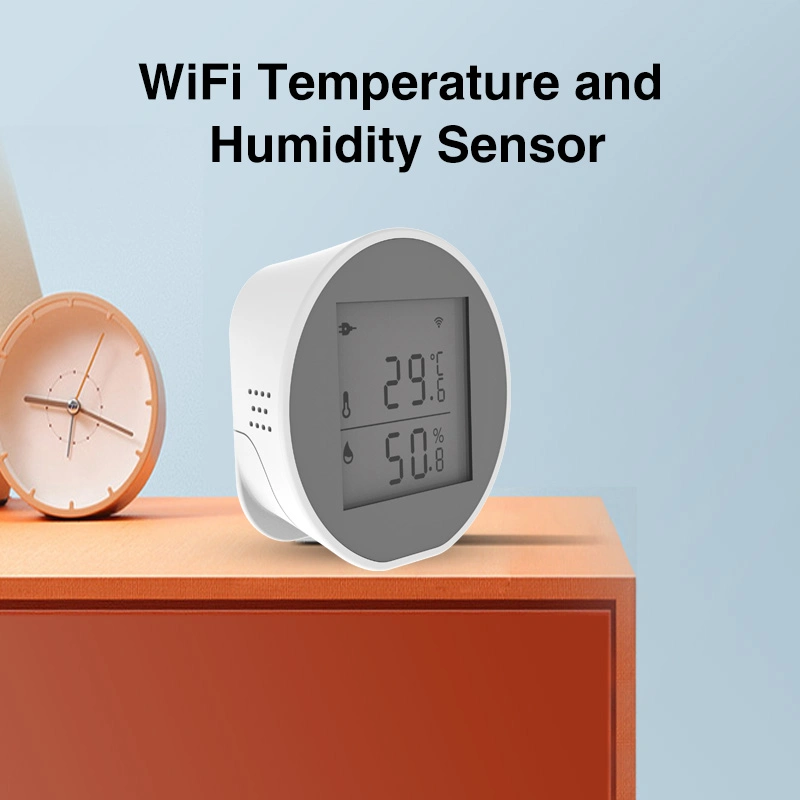 Tuya WiFi Smart Temperatur Feuchtigkeitssensor Indoor Hygrometer APP Monitor