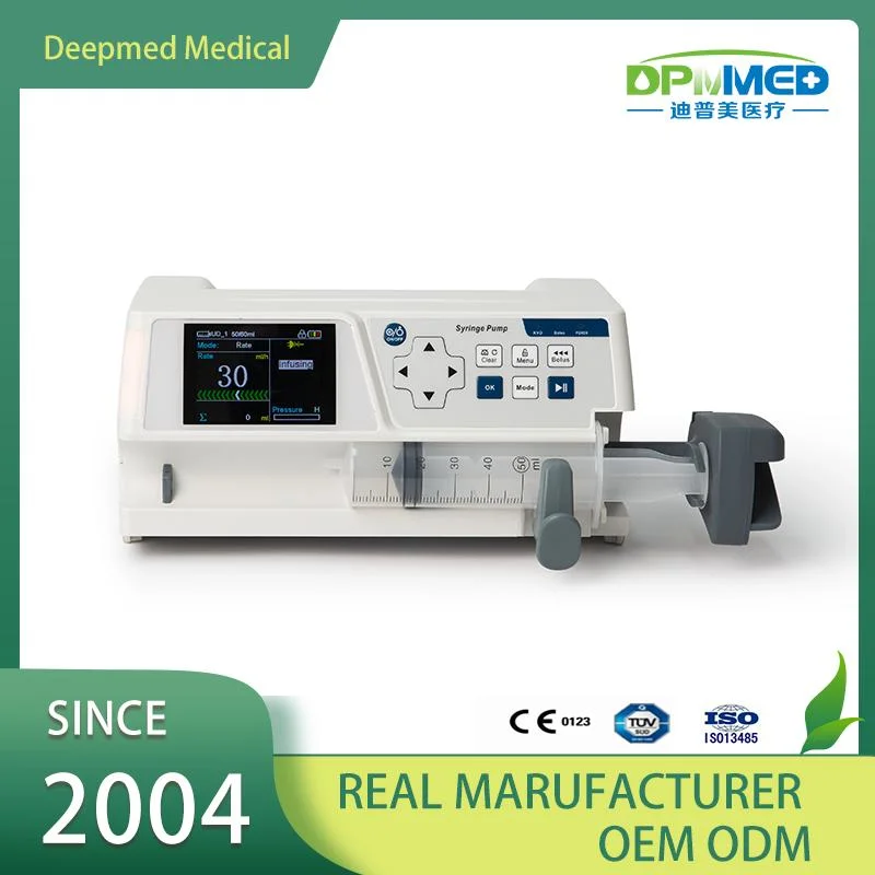 Manufactures Medical Pet Portable LCD Intravenous Veterinary Syringe Pumps Price