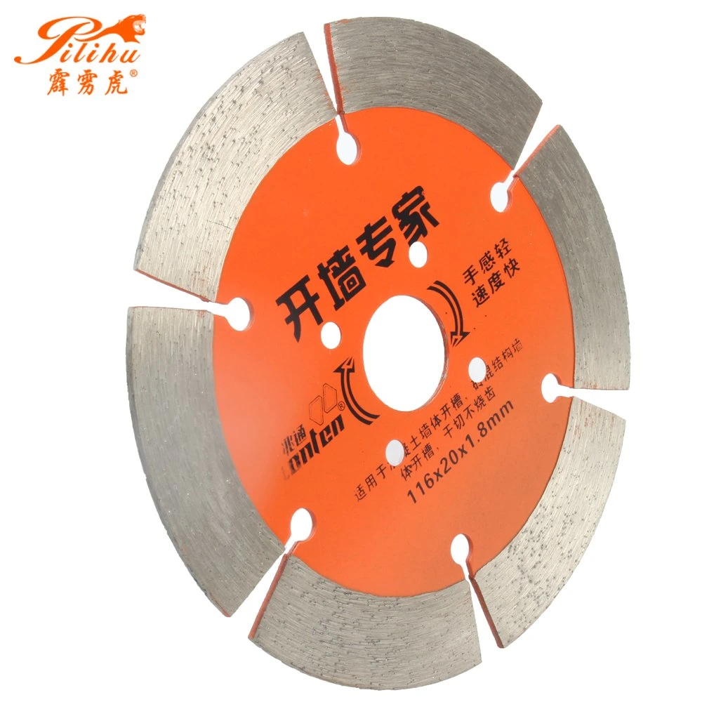 Dry and Wet Grooving Concrete Wall Diamond Saw Blades for Cutting Ceramic and Granite