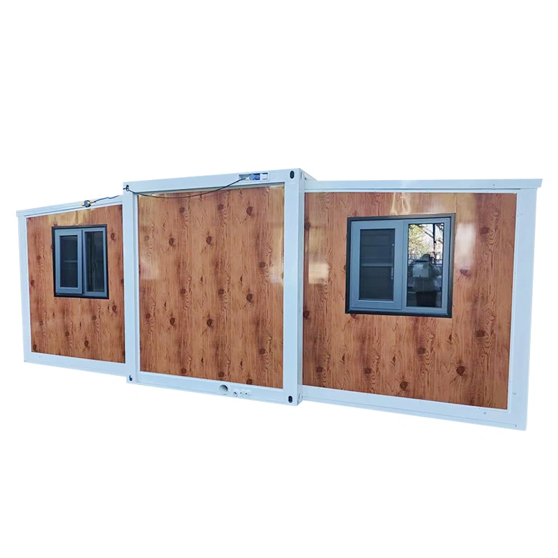 Contenedor portátil ampliable de casas móviles modulares prefabricadas a medida con Diseños opcionales pared ventana Suelo Baño WC