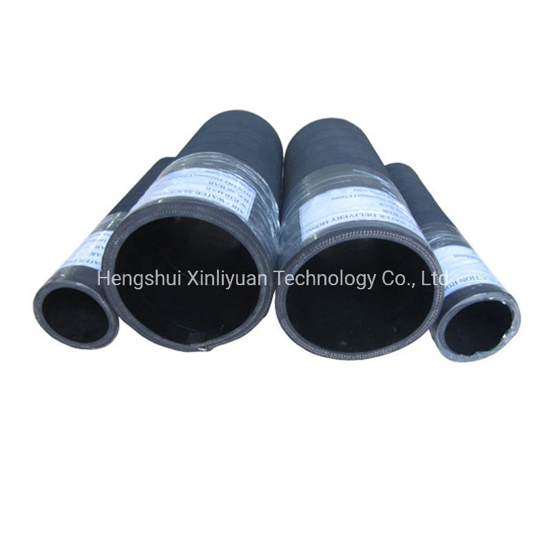 High Pressure 2 Inch Diameter Wrapped Air Water Oil Rubber Hose for Sale