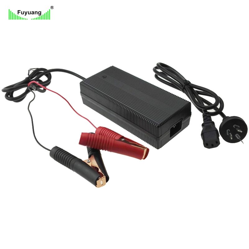 Smart Battery Solar Charger 16.8V 10A for 14.4V Li-ion Battery Pack with Crocodile Clip