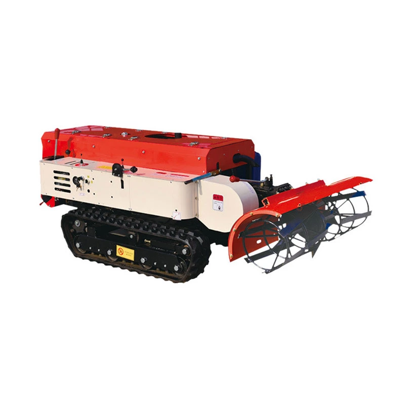 Crawler Agricultural Orchard Multi-Function Ditching Weeding Machine Diesel Fertilizer Weeding Tiller