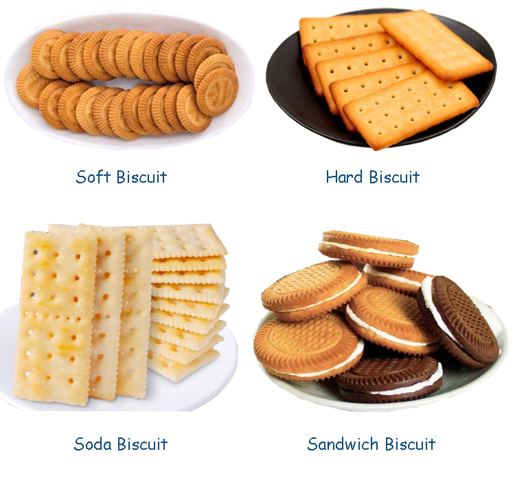 Vollautomatische Bäckerei Ausrüstung Soft Hard Biscuit Soda Cracker Food Maschinenproduktionslinie