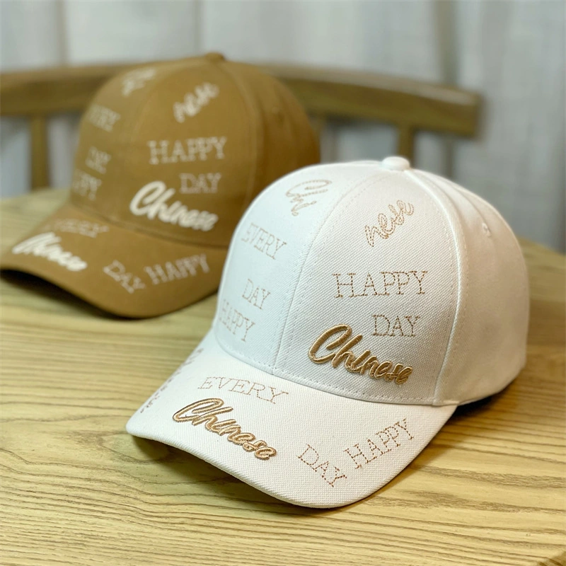 La moda de alta calidad al por mayor de logotipo personalizado Panel 5 parche bordado de sombrero de vaquero gorras de béisbol deportes (CFCP009)