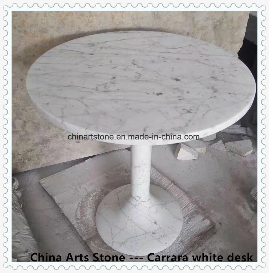 Stone Marble Chair and Desk Furniture for Home and Cafe Bar