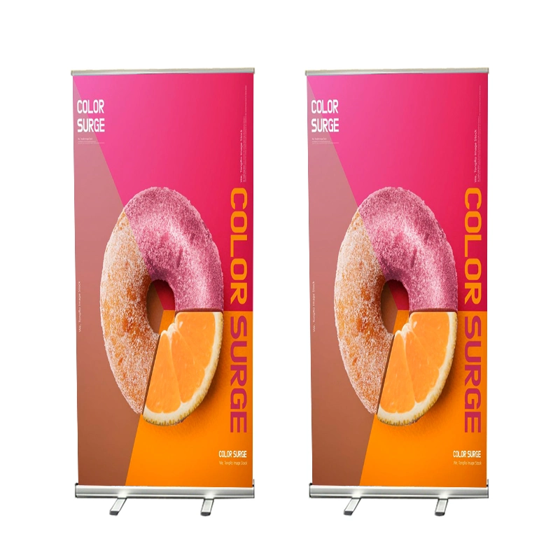 Aluminium Marketing Roll up Display Roll up Advertising Banner Stand