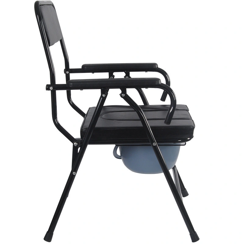 China Commode Chair Set Bucket for Folding Commode Toilet Chair for Disabled