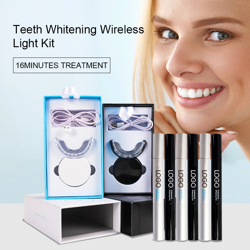 OEM/ODM Private Label Basic Private Logo LED Light Teeth Whitening Home Kit