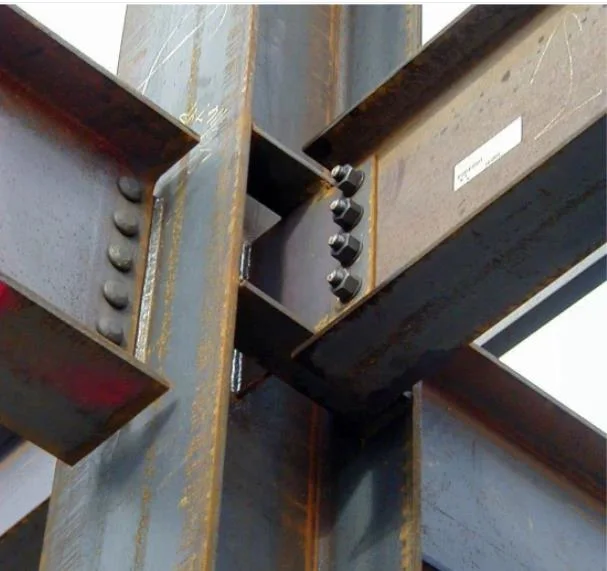Q195/235 H Form Stahlstruktur Säulenbalken Verzinkter Stahl H Träger I-Träger Stahl H-Träger