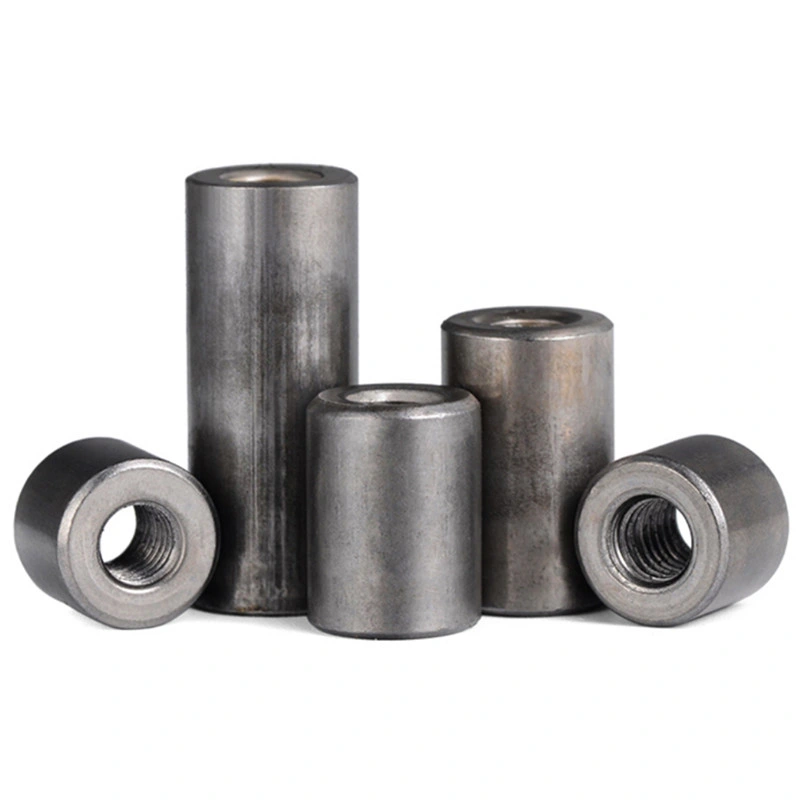 Factory Customize Zinc Nuts Hardware Fasteners Round Coupling Nut