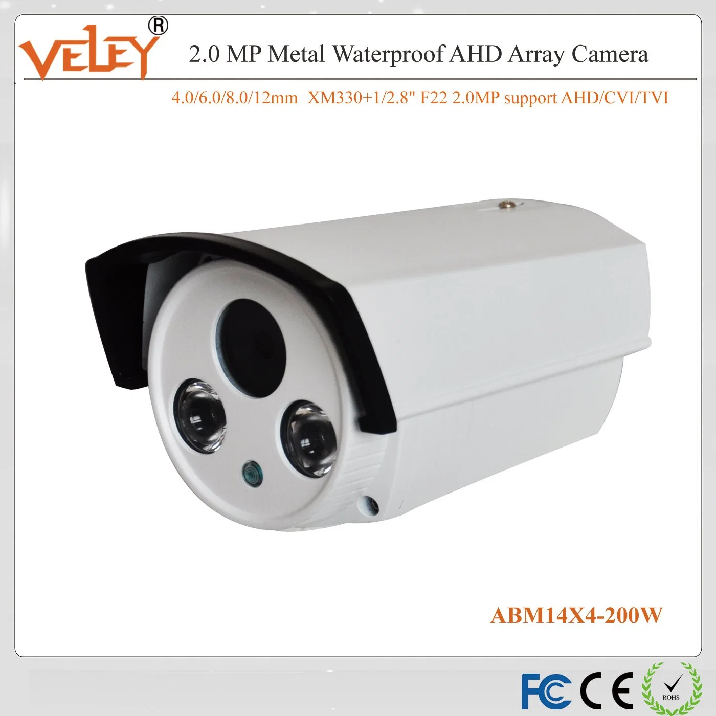 New Product Security System HD Ahd Video Camera Low Lux